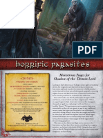 SotDL - Monstrous Pages - Horrific Parasites