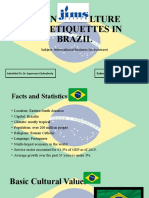Business Culture and Etiquettes of Brazil