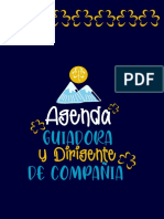 Agenda Guiadora Dirigente Compania