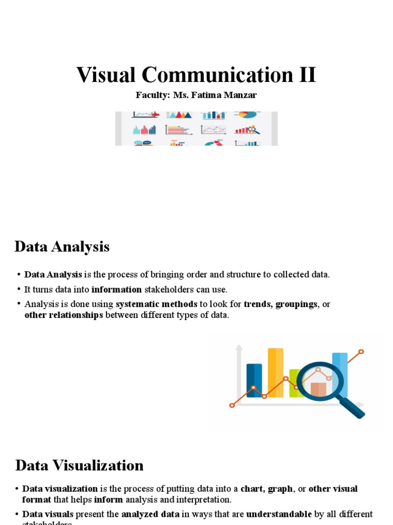 Visual Communication II: Faculty: Ms. Fatima Manzar | PDF