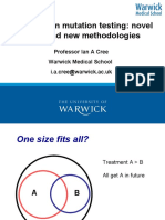 Advances in Mutation Testing1