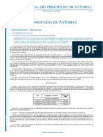 Convocatoria elección plazas Celador SESPA Asturias