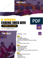 Coding Web Dev Syllabus