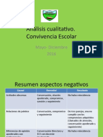 1° Presentación Convivencia Escolar. Diciembre