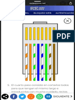 Cómo Crimpar Un Cable de Red Con Conector RJ-45 Con EIATIA-568B