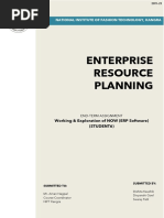 Enterprise Resource Planning: NOW