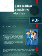 Taller para Realizar Presentaciones Efectivas (Francisco Octavio Valadez Tapia) - Segunda Version