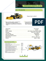 Especificaciones Técnicas: Cargador Frontal 644K