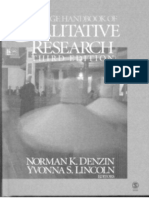 Denzin & Lincoln (2005) The Sage Handbook of Qualitative Research