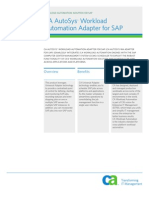 Autosys Adaptor Sap Product Brief