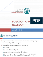 Lecture 7 - Induction-And-Recursion PDF
