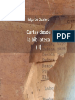 Cartas Desde La Biblioteca (II)