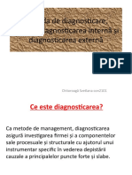 Metoda de Diagnosticare - Management, Tema Suplimentar