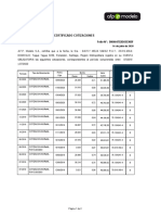 Certificado de Cotizaciones AFPModelo