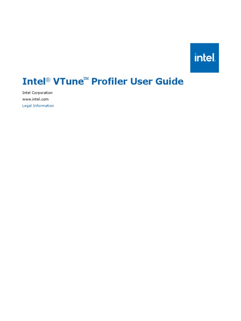 Vtune Profiler User Guide | PDF | Command Line Interface | Linux