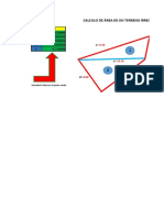 Cálculo de Área de Terreno Irregular