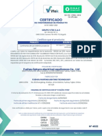 Certificado de Conformidad E5-0683-2021 CORRECCION4 Fuzhou