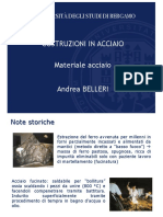 Costruzioni in Acciaio Materiale Acciaio Andrea BELLERI: Università Degli Studi Di Bergamo