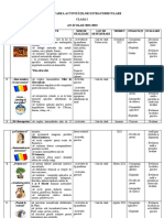 Activitati Extrascolare 2022-2023 I