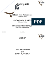 EBean Java Persistence with Dominik Dorn