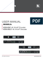 KDS-EN7, KDS-DEC7 User Manual