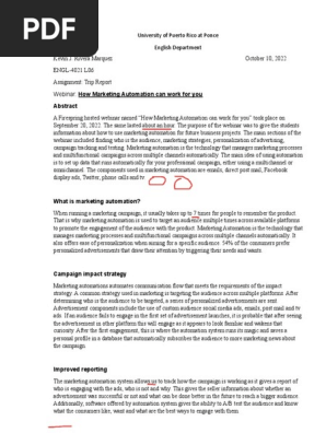 trip report professor