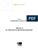 El Proyec de Invest Inf Básica