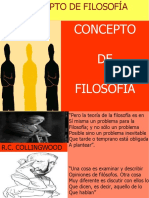 Concepto de Filosofìa