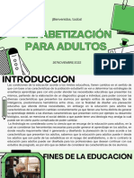 Alfabetización para Adultos