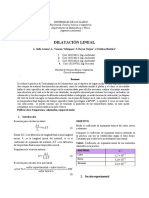 Dilatación térmica de metales