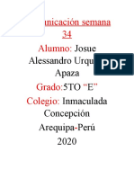 Comunicación Semana 34