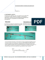 EXP. UT3. Instrumental Dental y Bandeja de Exploración