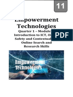 Empowerment Technology Module 1 1st Quarter