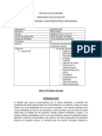 Asignación Clase 3 de Agropecuaria El Huerto Escolar