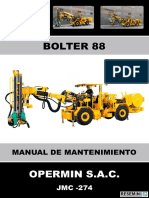 Manual de Mantenimiento Bolter 88 JMC-274