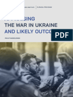 Appraising The War in Ukraine and Likely Outcomes - Wasielewski Report