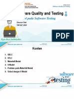 V Model Pada Software Testing - Software Quality and Testing - Teknik Informatika S1
