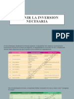 Definir La Inversion Necesario