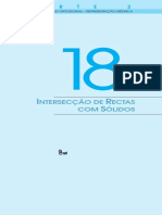 Intersecção de rectas com sólidos geométricos