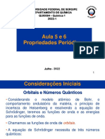 Aula 5 e 6 Propriedades Periódicas