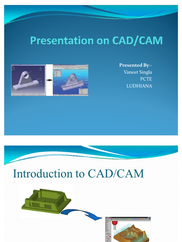 CAD/CAM Software Overview and Resources | PDF
