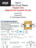 Magnetically Coupled Circuits-Lecture 2