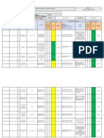 Matriz de Riesgos Servicio de Transporte y Turismo