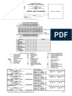 Dental health record