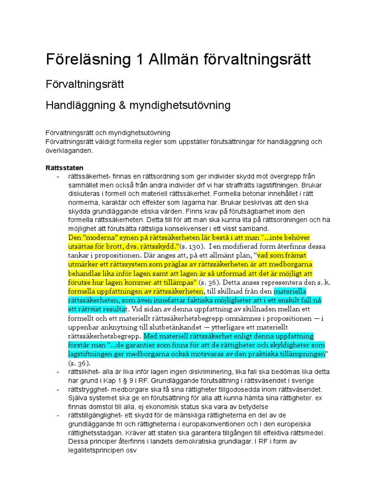 Administrative law in Sweden PDF