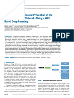 RPL Attack Detection and Prevention in The Internet of Things Networks Using A GRU Based Deep Learning