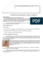 Texto Teórico e Atividades - Coesão e Coerência