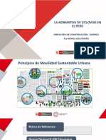 La Normativa de Ciclovías en El Perú