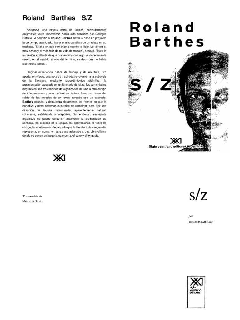 Barthes Unidad 1 | PDF | Connotación | Verdad