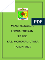 Daftar Menu Keluarga